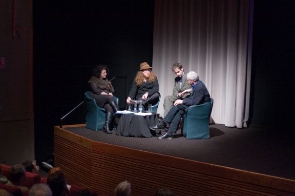 On stage Q&A kept in check by Farah Abushwesha