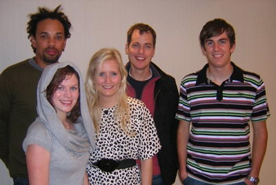 Alex, Nathalie, Rachel, Sean and Patrick