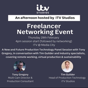 Image for Freelancer Networking Event: An Afternoon hosted by ITV Studios