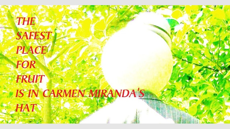 image for The Safest Place For Fruit Is In Carmen Miranda's Hat    