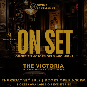 Image for ON SET: ACTORS OPEN MIC NIGHT