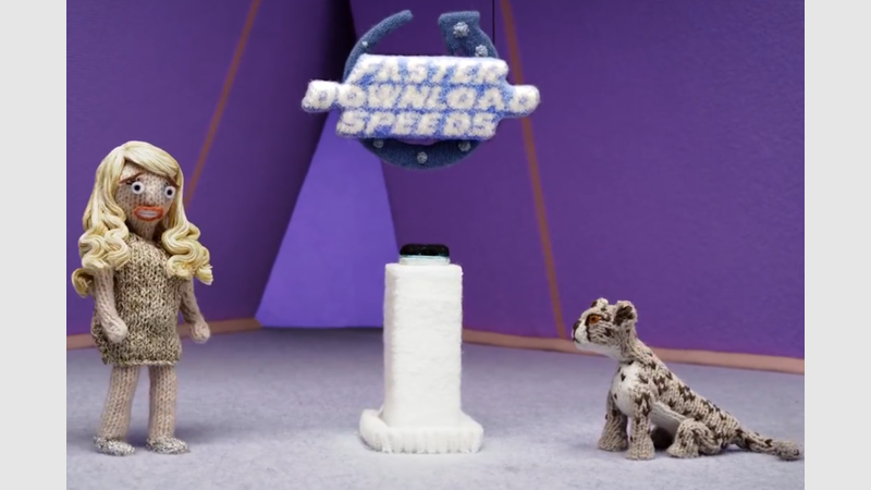 image for BT Commercial - Knitted Ad Break - ITV