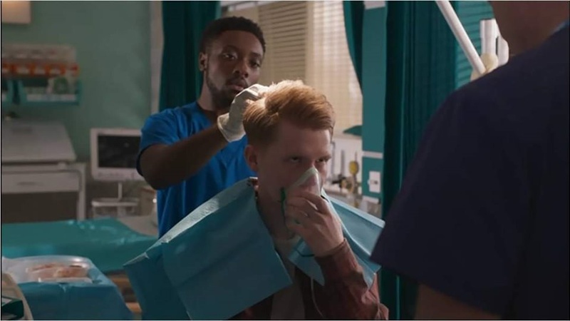 image for Holby City: AAU Patient and Niall Hill