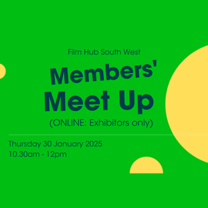 Image for Film Hub South West: Monthly Members Meet Up (online)